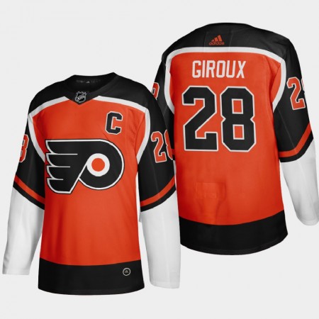 Camisola Philadelphia Flyers Claude Giroux 28 2020-21 Reverse Retro Authentic - Homem